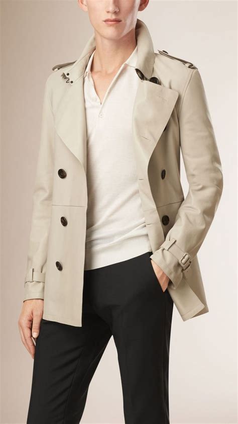 burberry 皮革風衣|Burberry clothing website.